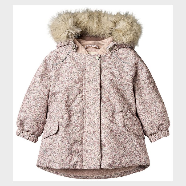 Wheat Vinterjakke - Mathilde - Rose Dust Flowers