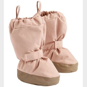 Wheat Overtrkssko m. Fleece - Rose Powder