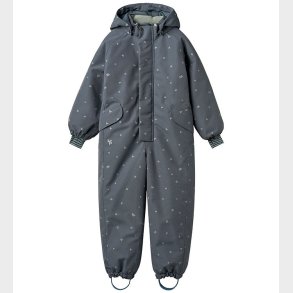 Wheat Flyverdragt - Miko - Grey Blue Letters