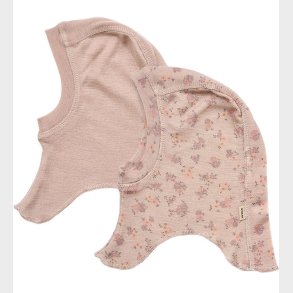 Wheat Elefanthue - Uld - 2-Pak - Felix - Lilac Flowers