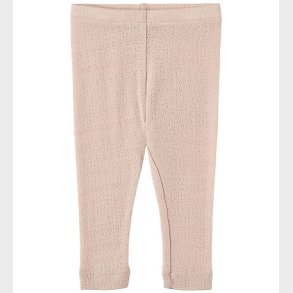 Wheat Leggings - Uld/Silke - Agi - Pale Lilac m. Hulmnster