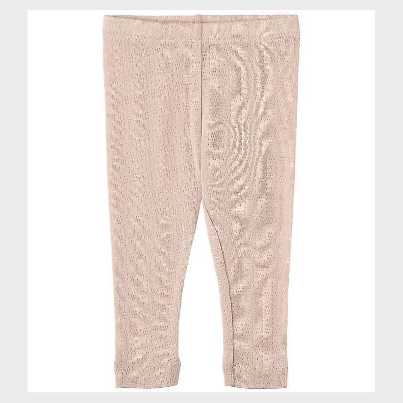Wheat Leggings - Uld/Silke - Agi - Pale Lilac m. Hulmnster