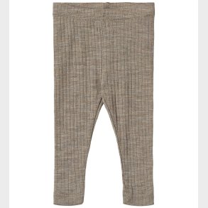 Wheat Leggings - Uld - Agi - Khaki Melange