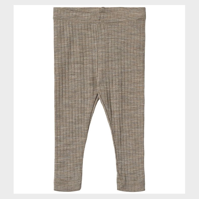 Wheat Leggings - Uld - Agi - Khaki Melange