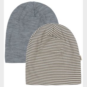 Wheat Huer - Uld - 2-Pak - Emo - Wood Stripe