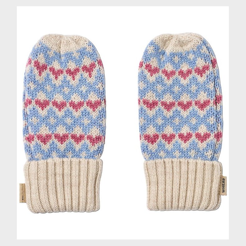 Wheat Luffer - Strik - Haansi - Blue