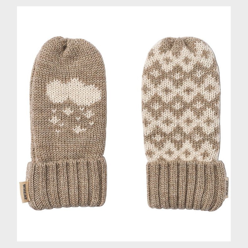 Wheat Luffer - Strik - Towsi - Grey Camel Melange