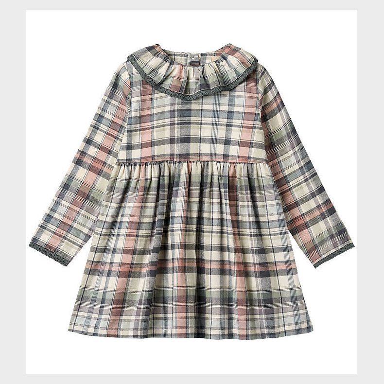 Wheat Kjole - Violetta - Multi Check