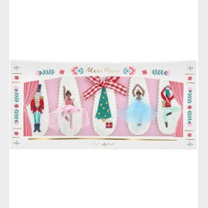 Meri Meri Hrspnder - 5-pak - Nutcracker