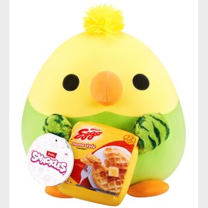 Snackles Bamse - 20 cm - Papegjen Bliss m. Eggo Vafler