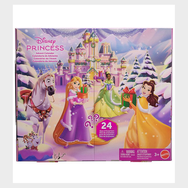 Julekalender - Disney Princess Small Doll Advent Calendar 2025