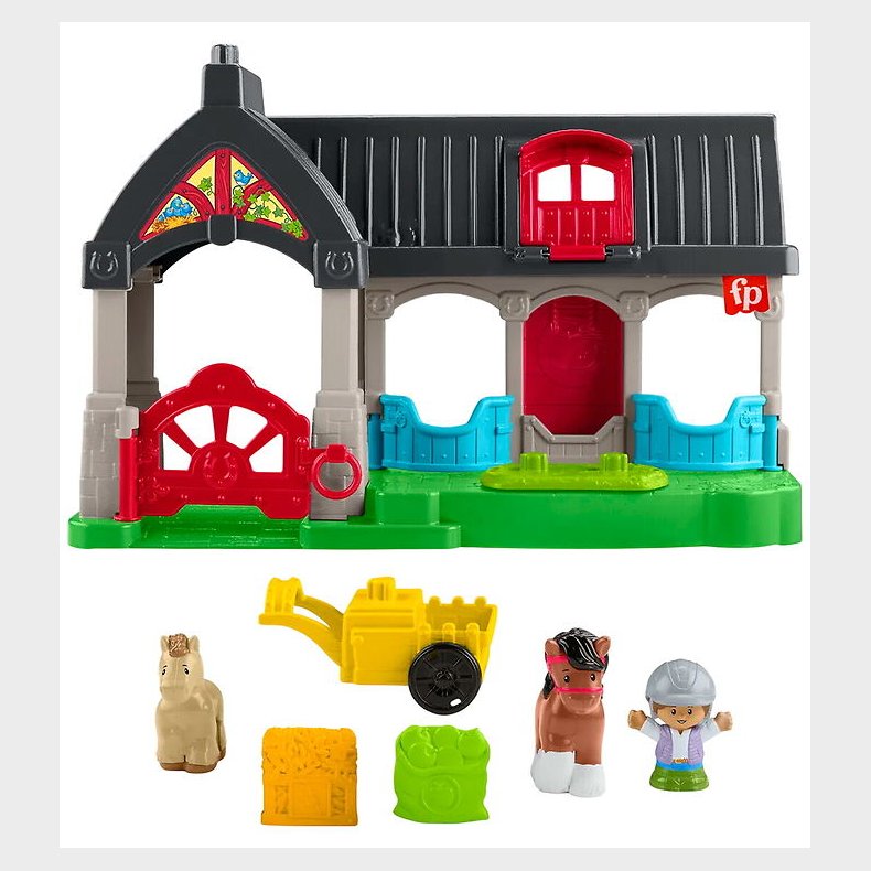 Fisher-Price Legetj - Little People Friendly Horse Stable