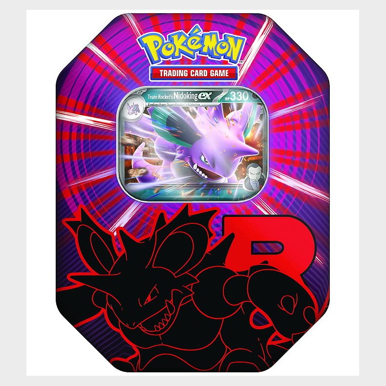 Pokmon Samlekort - Team Rocket Tin - Nidoking ex