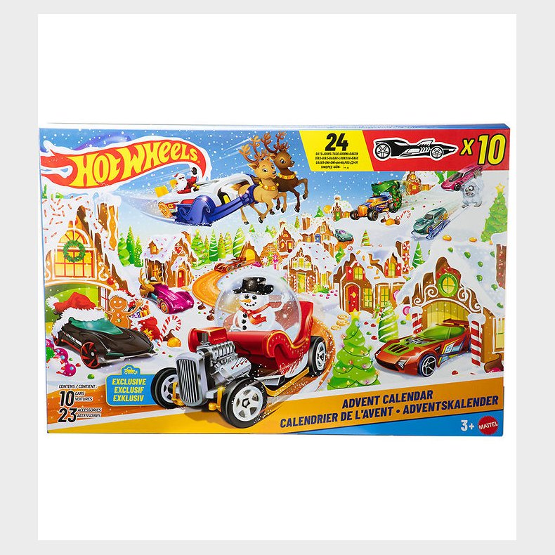 Julekalender - Hot Wheels Basics Advent Calendar 2025