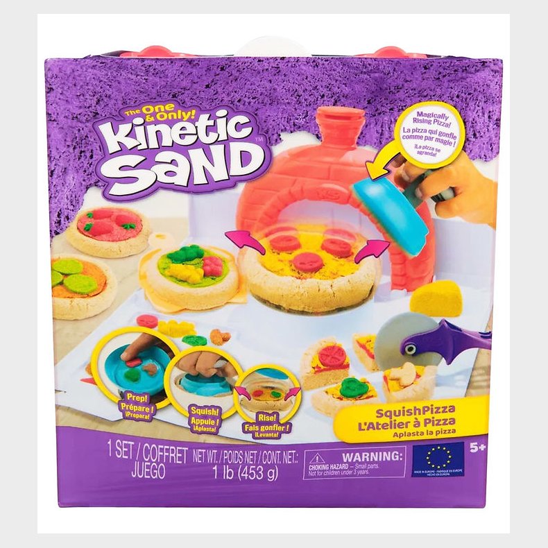Kinetic Sand Strandsand - Squish Pizza - 453g