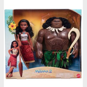 Disney Princess Dukke - Vaiana 2-pak - Vaiana & Maui