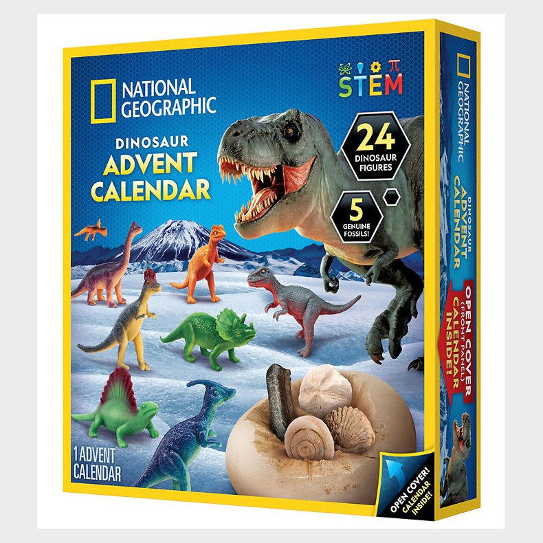Julekalender - National Geographic Dinosaur Advent Calendar 2025
