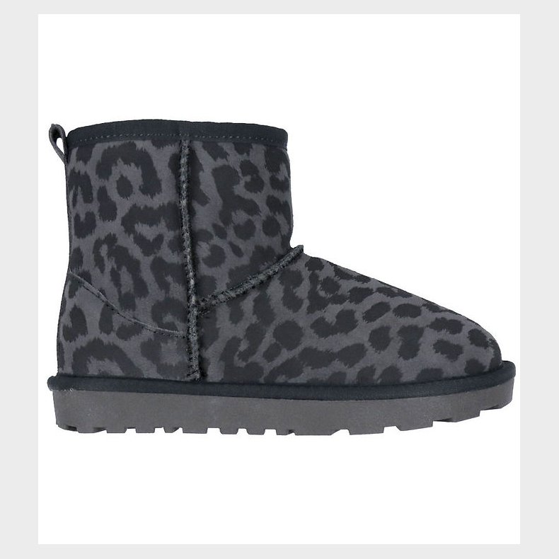 Sofie Schnoor Vinterstvler - Dictesy Teddy Boot - Grey leopard