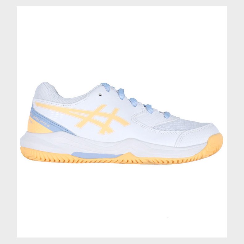 Asics Sneakers - Gel-Dedicate 8 Padel GS - White/Orange Glow
