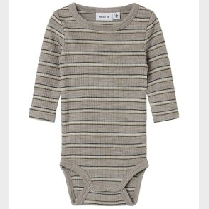 Name It Body l/ - Uld - Rib - NbmWomi - Satellite/STRIPES
