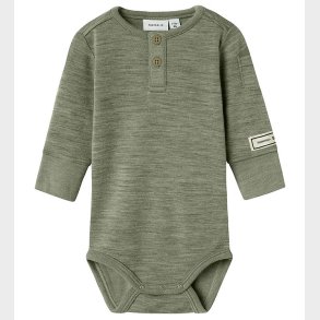 Name It Body l/ - Uld - NbmWyla - Dried Sage