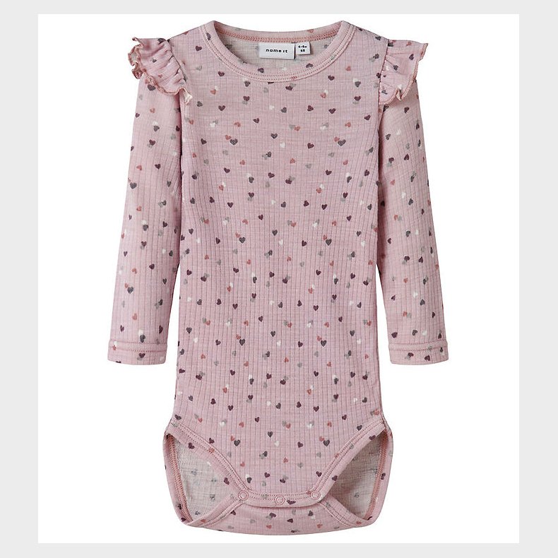 Name It Body l/ - Uld - NbfWomi - Shadow Gray/Dots