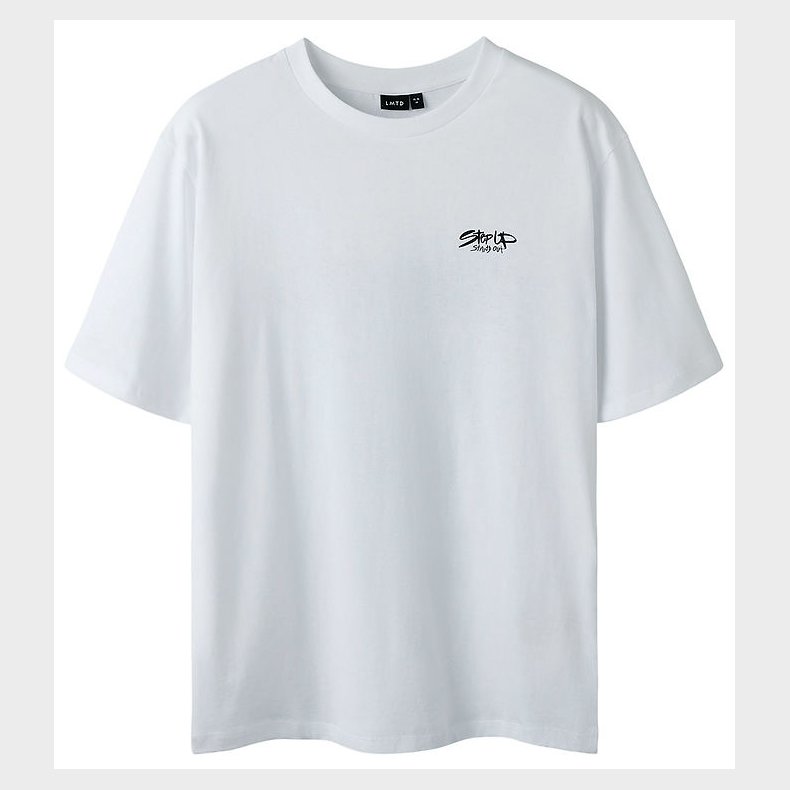LMTD T-shirt - NlnStep - Bright White