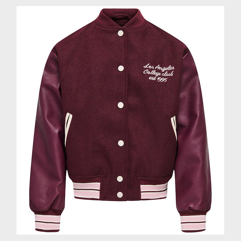 Kids Only Bomberjakke - KogWestCoast - Mauve Wine