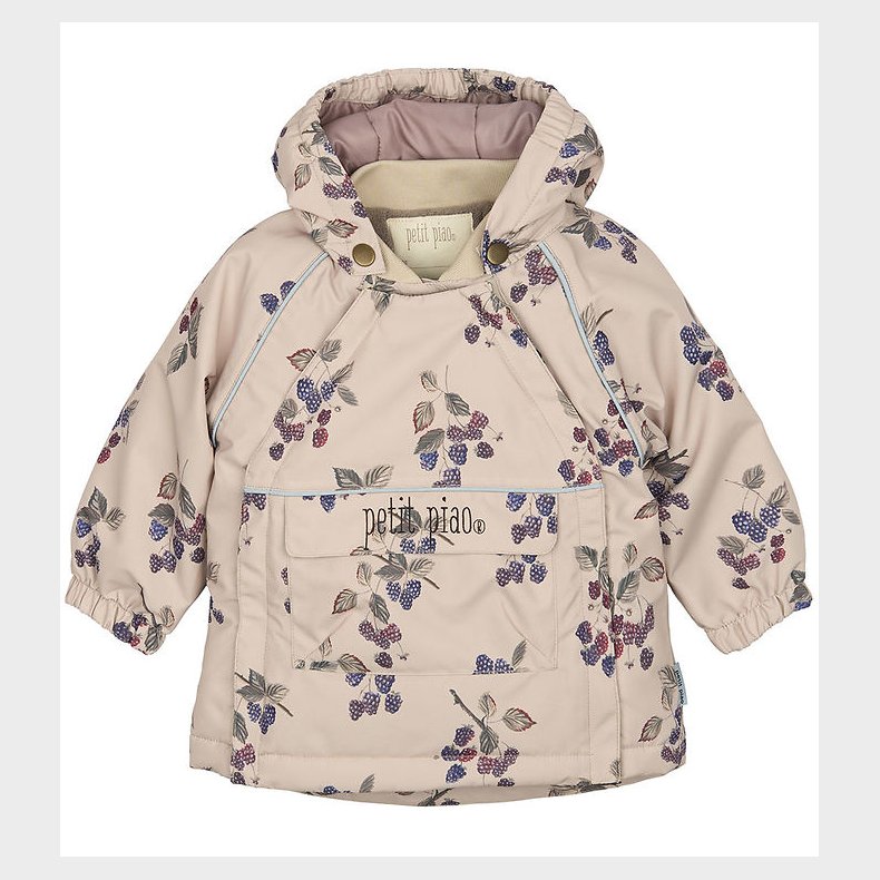 Petit Piao Vinterjakke - Blackberry AOP