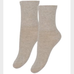 Minymo Str�mper - 2-pak - Nos - Silver Mink Melange