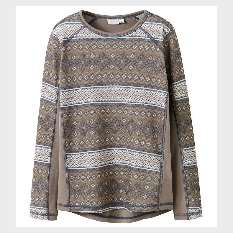 Name It Bluse - Uld - NkmWillto - Satellite/Snow pattern