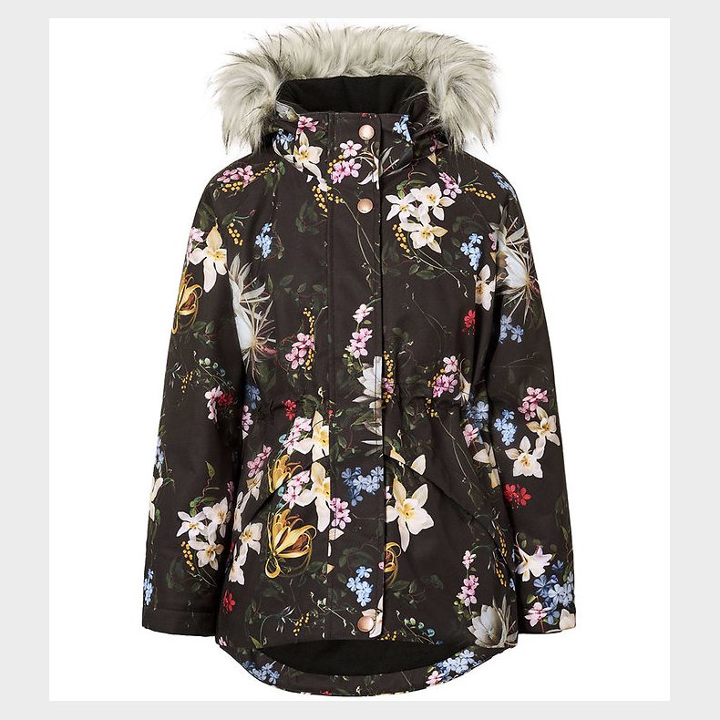 Molo Vinterjakke - Cathy Fur - Paisley Flowers