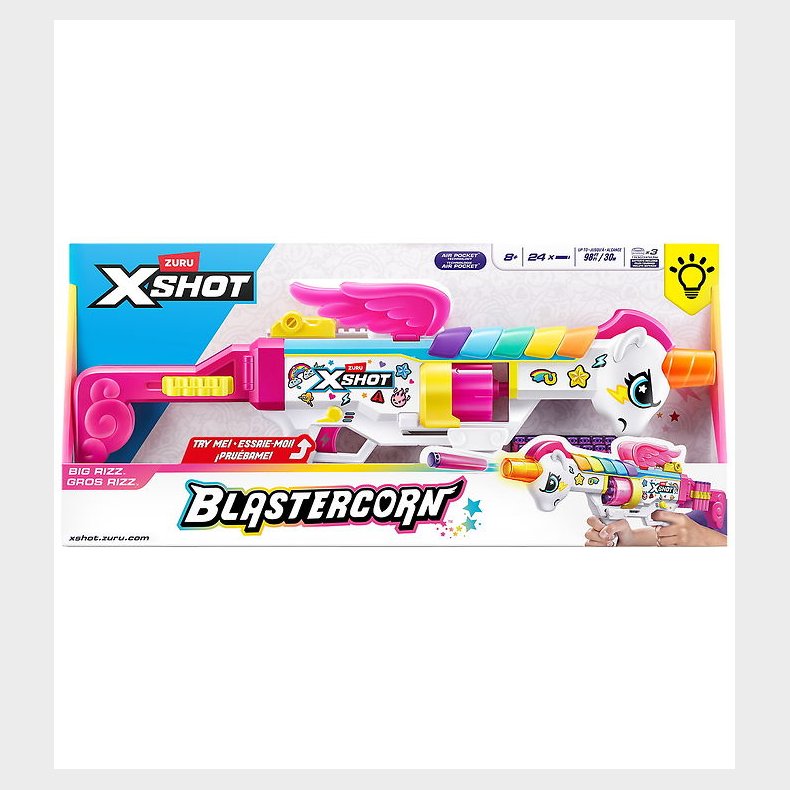 X-SHOT Skumgevr - Rizz Master - Multifarvet