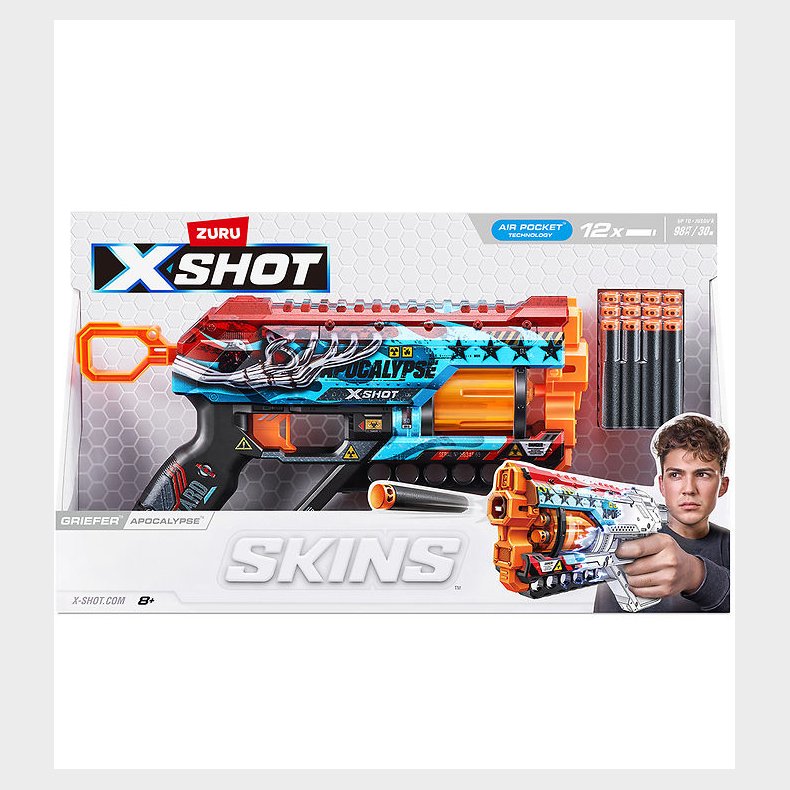 X-SHOT Skumgevr - Skins - Apocalypse