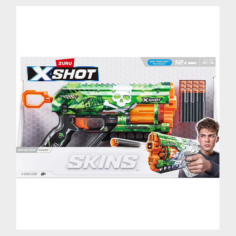 X-SHOT Skumgevr - Skins - Camo