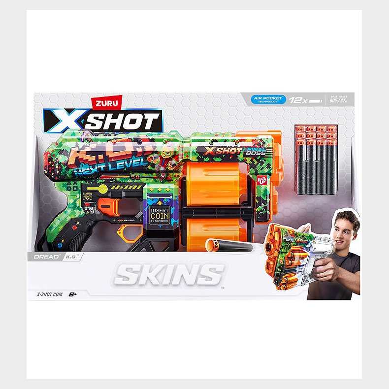 X-SHOT Skumgevr - Skins - K.O.