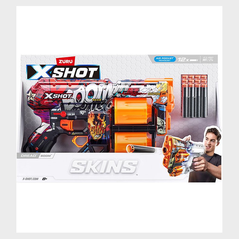 X-SHOT Skumgevr - Skins - Boom