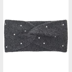 Kids Only Hrbnd - Strik - KogChyna - Dark Grey Melange/Rhinest