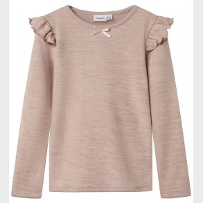 Name It Bluse - Uld - NmfWyla - Shadow Gray