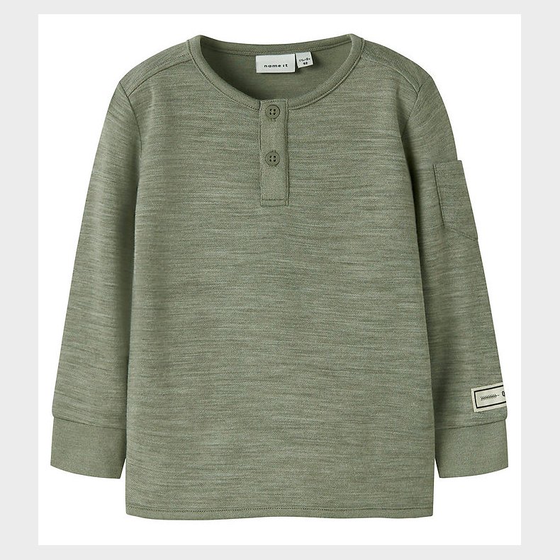 Name It Bluse - Uld - NmmWyla - Dried Sage