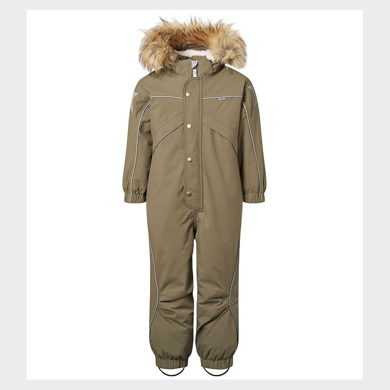 Molo Flyverdragt - Polaris Fur - Bark Green