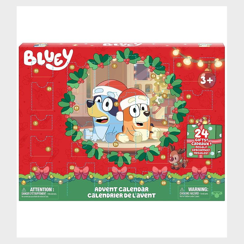 Bluey Julekalender - 24 Lger