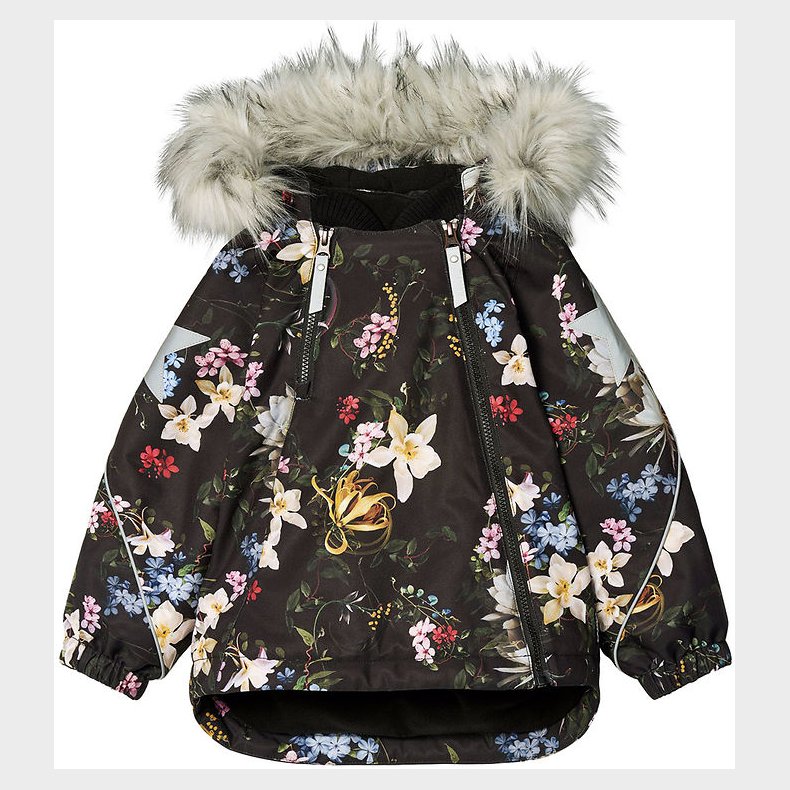 Molo Vinterjakke - Hopla Fur - Paisley Flowers