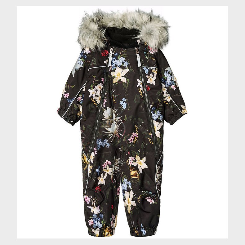 Molo Flyverdragt - Pyxis - Paisley Flowers m. Fur