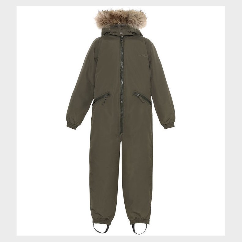 Ver de Terre Flyverdragt m. Pels - Crocodile