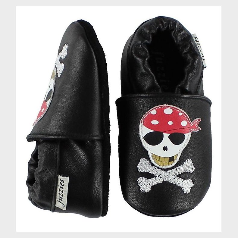 Fuzzies Skindfutter - Philip - Sort m. Pirat