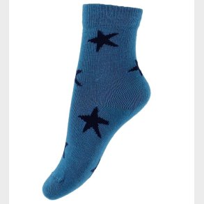 Smallstuff Strmper - Petroleum m. Stjerner