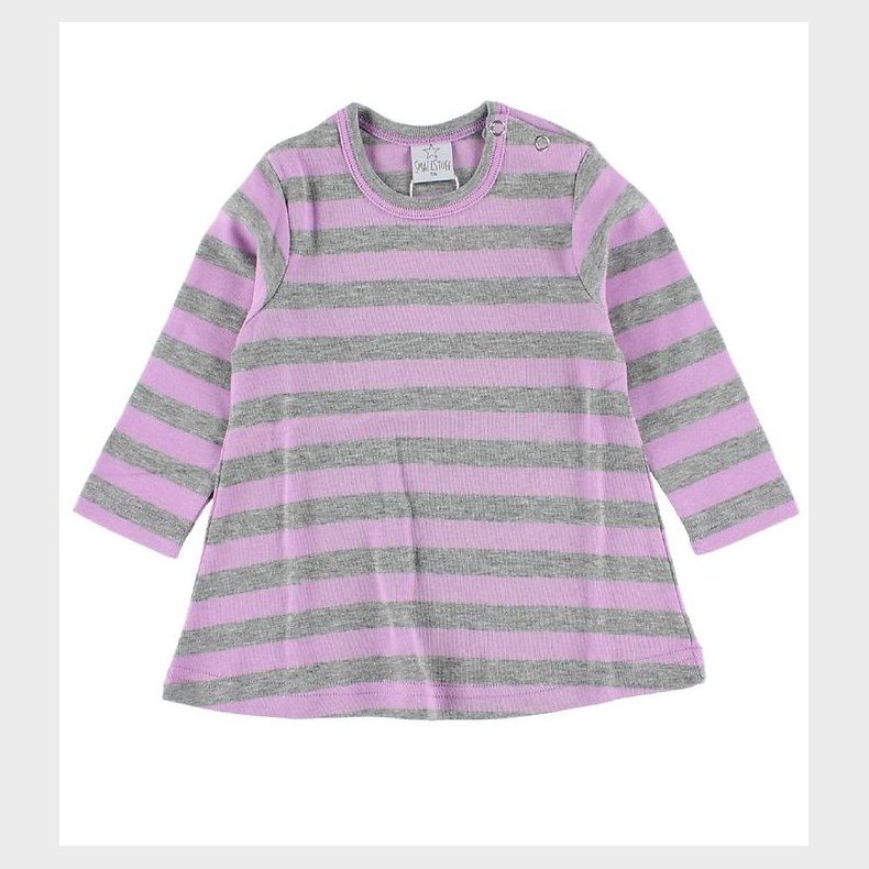 Smallstuff Kjole - Lavendel/Grstribet