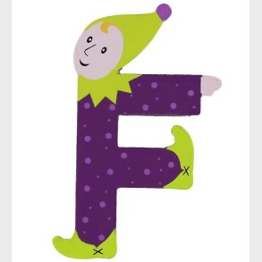 Petit Jour Paris Alfe Bogstav - F - Mrkelilla