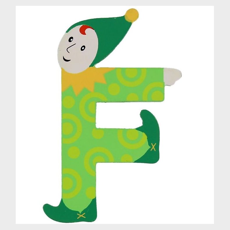 Petit Jour Paris Alfe Bogstav - F - Lysegrn
